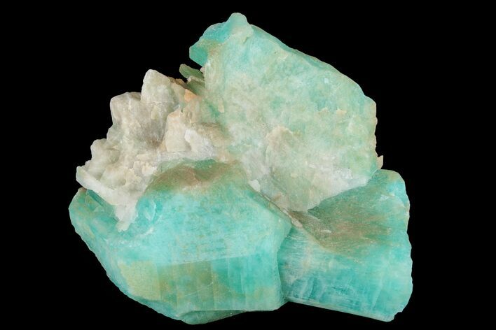 Amazonite and Octahedral Fluorite Association - Colorado #167990